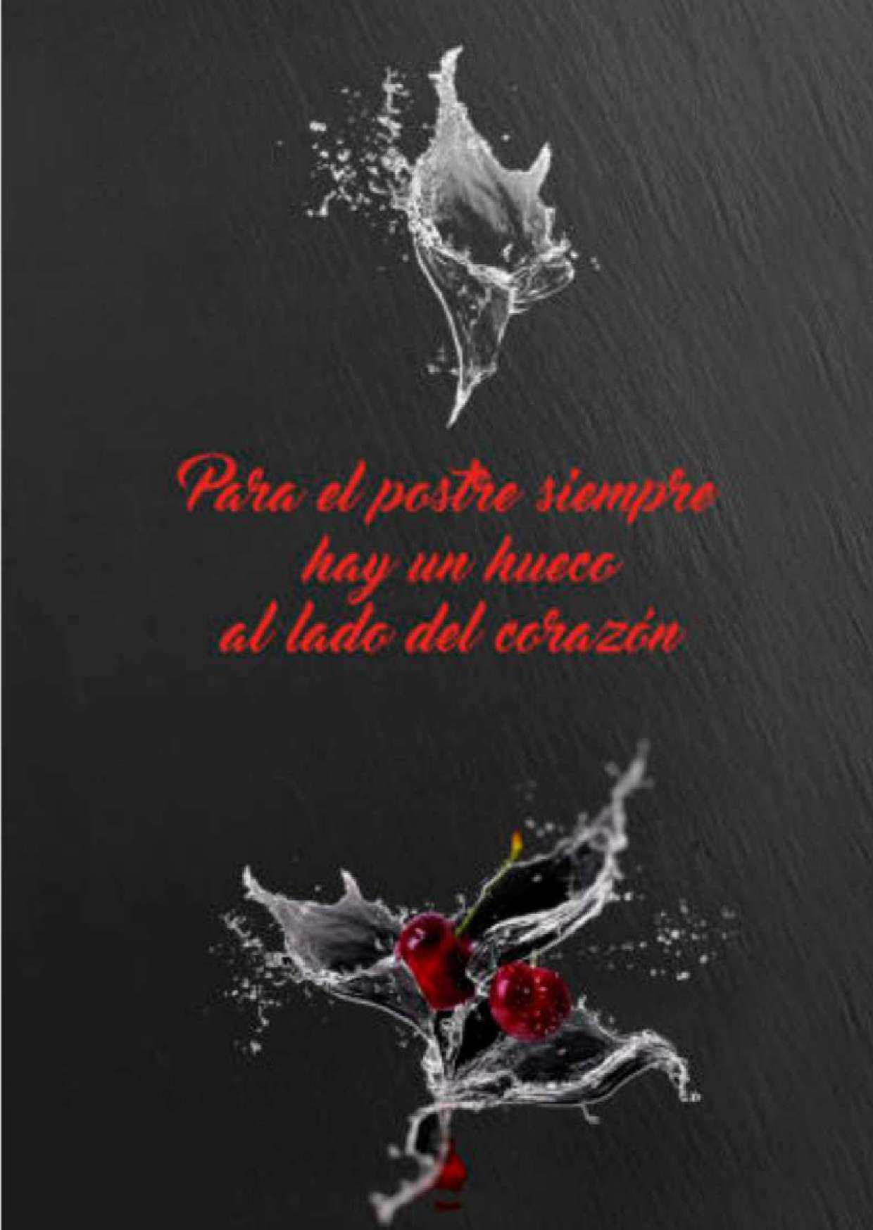Cherries splash